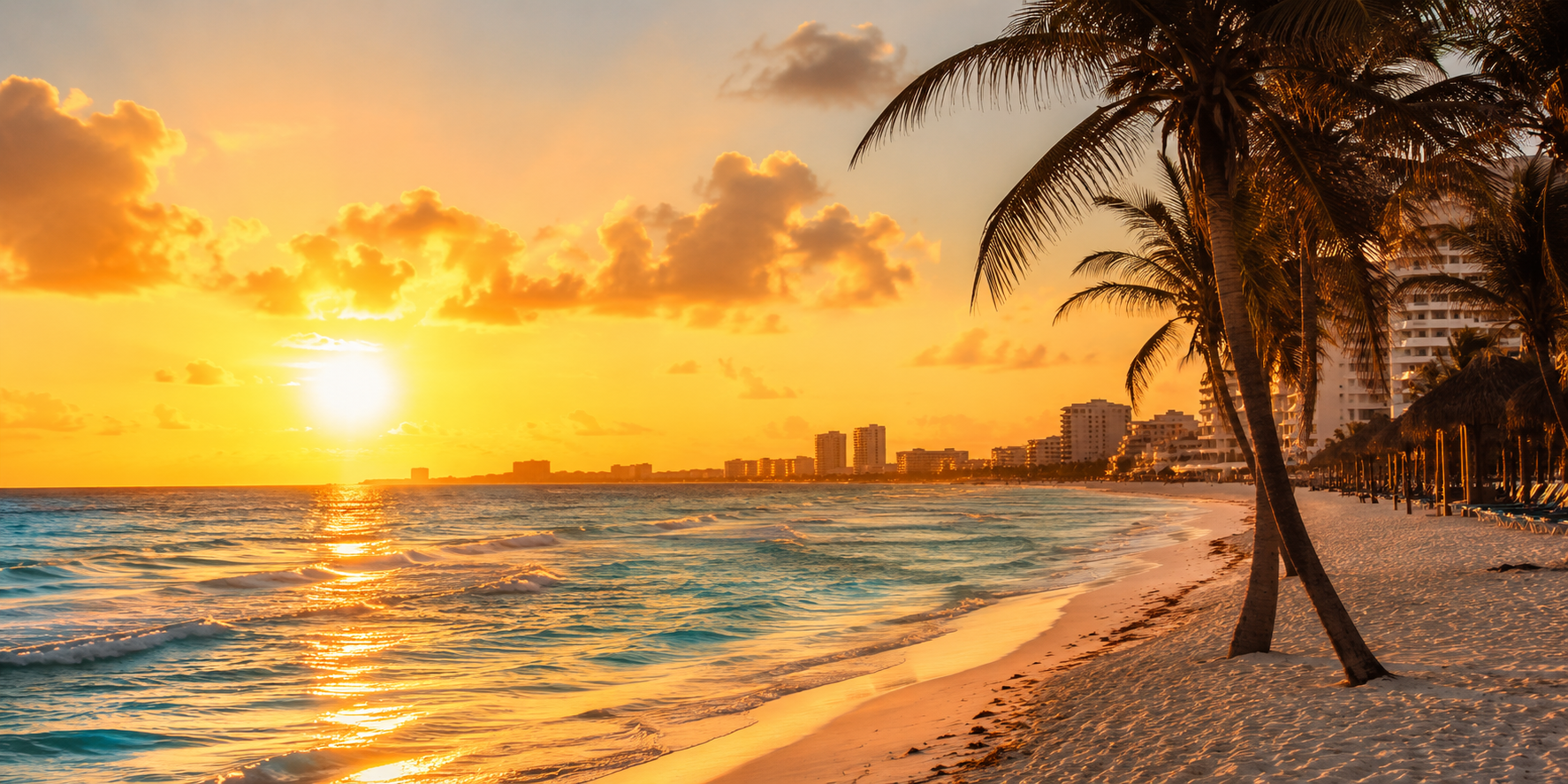 Cancun time and weather