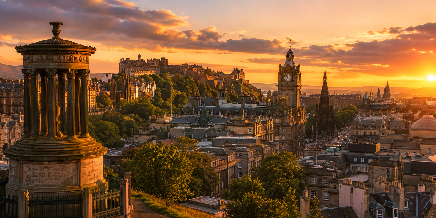 Edinburgh time and weather