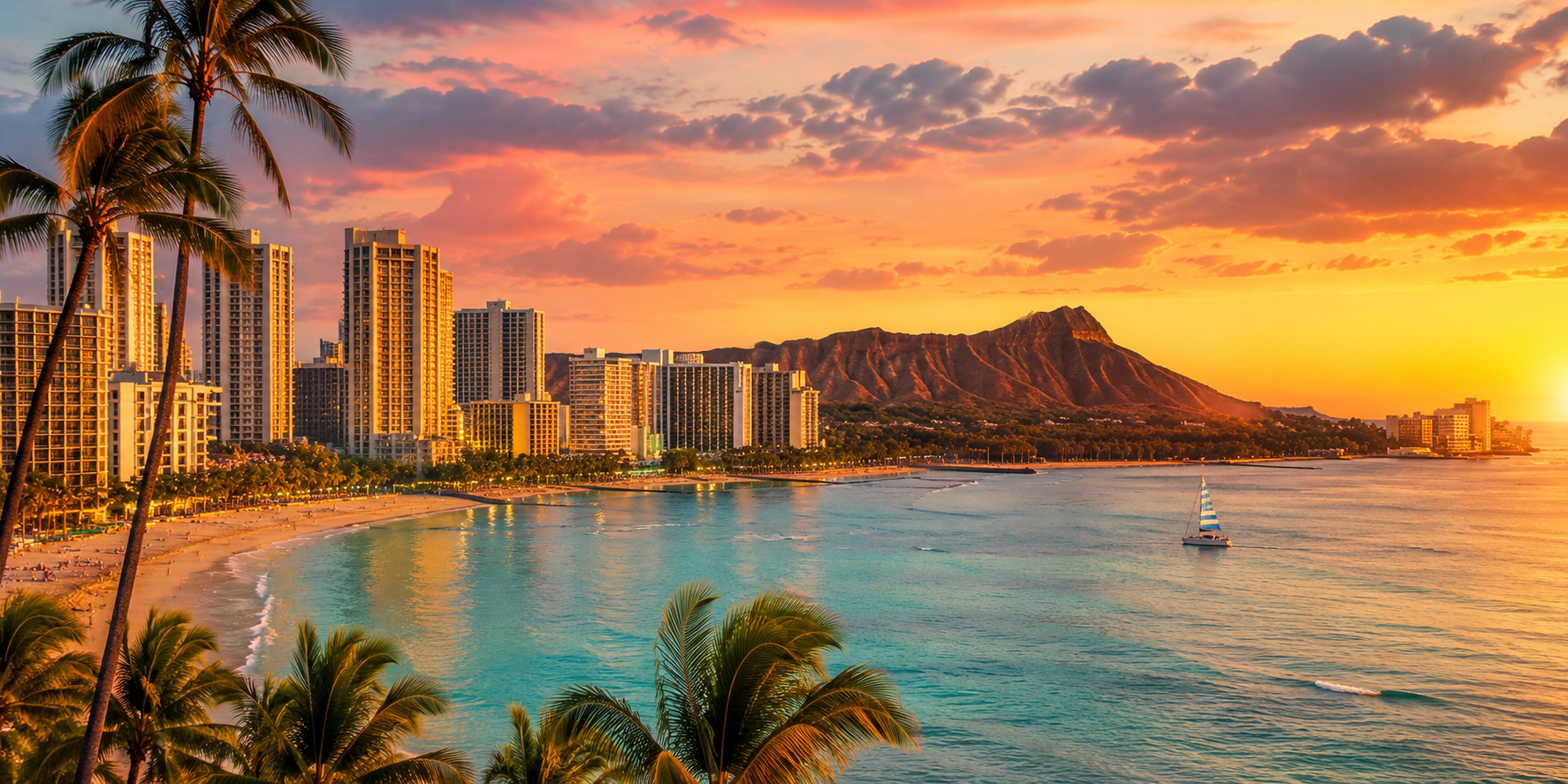 Honolulu time and weather