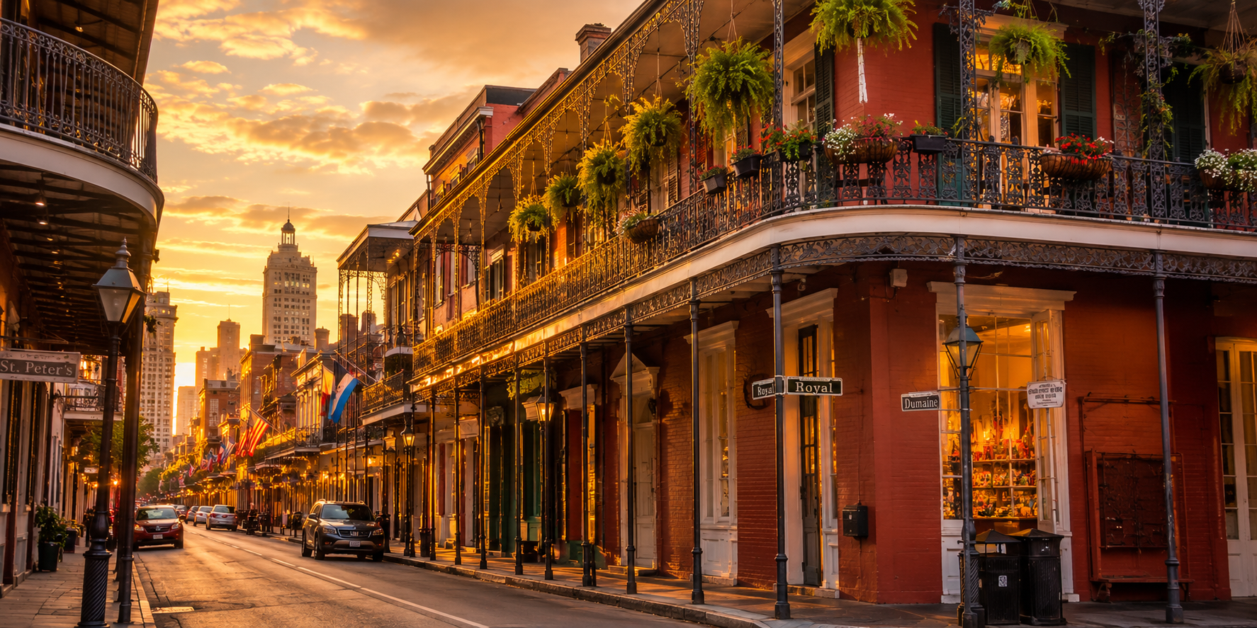 New Orleans time and weather